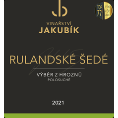 Rulandské šedé 2021 - výběr z hroznů